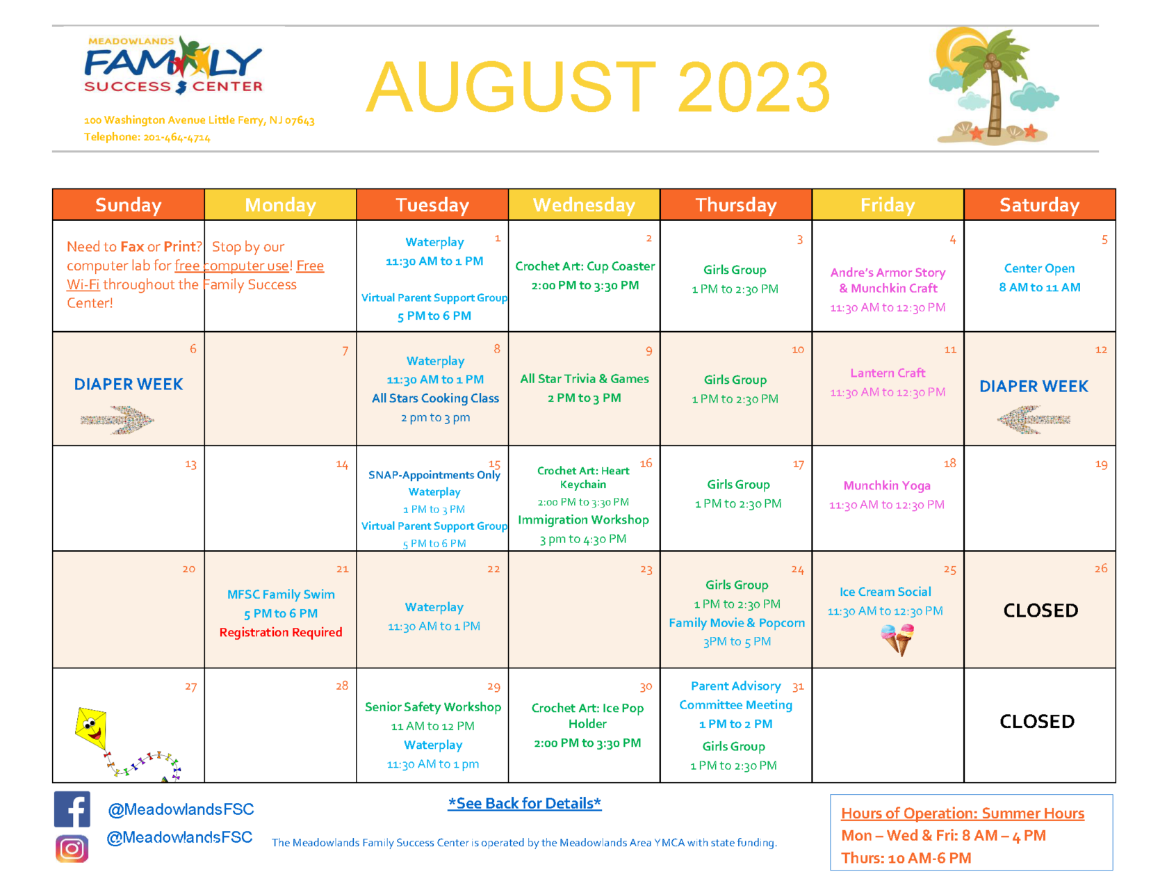 Family Success Center Meadowlands YMCA